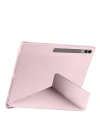 Galaxy Tab S11 Ultra SM-X930 Kılıf Zore Tri Folding Kalem Bölmeli Standlı Kılıf