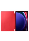 Galaxy Tab S11 Ultra SM-X930 Kılıf Zore Tri Folding Kalem Bölmeli Standlı Kılıf