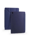 Galaxy Tab S6 Lite P610 Kılıf Zore Tri Folding Kalem Bölmeli Standlı Kılıf