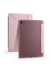 Galaxy Tab S6 Lite P610 Kılıf Zore Tri Folding Kalem Bölmeli Standlı Kılıf