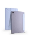 Galaxy Tab S6 Lite P610 Kılıf Zore Tri Folding Kalem Bölmeli Standlı Kılıf
