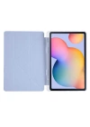 Galaxy Tab S6 Lite P610 Kılıf Zore Tri Folding Kalem Bölmeli Standlı Kılıf