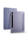 Galaxy Tab S7 T870 Kılıf Zore Tri Folding Kalem Bölmeli Standlı Kılıf