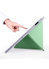 Galaxy Tab S7 T870 Kılıf Zore Tri Folding Kalem Bölmeli Standlı Kılıf