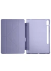 Galaxy Tab S9 FE Plus Kılıf Zore Tri Folding Kalem Bölmeli Standlı Kılıf