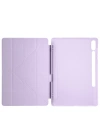 Galaxy Tab S9 FE Plus Kılıf Zore Tri Folding Kalem Bölmeli Standlı Kılıf