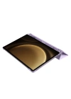 Galaxy Tab S9 FE Plus Zore Smart Cover Kalem Bölmeli Standlı 1-1 Kılıf