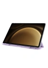 Galaxy Tab S9 FE Plus Zore Smart Cover Kalem Bölmeli Standlı 1-1 Kılıf