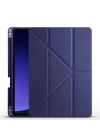 Galaxy Tab S9 Kılıf Zore Tri Folding Kalem Bölmeli Standlı Kılıf