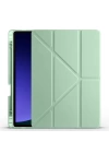 Galaxy Tab S9 Kılıf Zore Tri Folding Kalem Bölmeli Standlı Kılıf