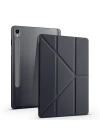 Galaxy Tab S9 Kılıf Zore Tri Folding Kalem Bölmeli Standlı Kılıf