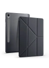 Galaxy Tab S9 Kılıf Zore Tri Folding Kalem Bölmeli Standlı Kılıf