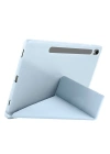 Galaxy Tab S9 Kılıf Zore Tri Folding Kalem Bölmeli Standlı Kılıf