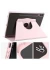 Galaxy Tab S9 Plus Kılıf Zore Termik Kalem Bölmeli Dönebilen Standlı Kılıf