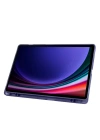 Galaxy Tab S9 Plus Kılıf Zore Tri Folding Kalem Bölmeli Standlı Kılıf