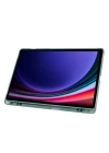 Galaxy Tab S9 Plus Kılıf Zore Tri Folding Kalem Bölmeli Standlı Kılıf