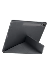 Galaxy Tab S9 Plus Kılıf Zore Tri Folding Kalem Bölmeli Standlı Kılıf