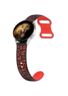 Galaxy Watch 42mm Zore KRD-140 20mm Silikon Kordon Strap Kayış