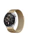 Galaxy Watch 46mm Zore Band-12 22mm Metal Hasır Kordon