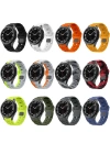Galaxy Watch 6 40mm Zore KRD-116 20mm Futbol Desenli Spor Tasarımlı Silikon Kordon