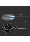 Galaxy Watch 6 Classic 43mm Sert PC Kasa ve Ekran Koruyucu Zore Sport Watch Gard 29