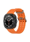 Galaxy Watch Ultra 47mm Zore KRD-118 Tırtıklı Tasarım Silikon Kordon