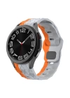 Galaxy Waych 5 44mm Zore KRD-116 20mm Futbol Desenli Spor Tasarımlı Silikon Kordon