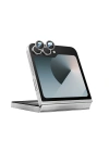 Galaxy Z Flip 6 CaseWorld Alloy Serisi Oleofobik Anti Reflective Kamera Lens Koruyucu