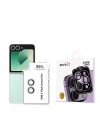 Galaxy Z Flip 6 Zore CL-11 Safir Parmak İzi Bırakmayan Anti-Reflective Kamera Lens Koruyucu