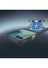 Galaxy Z Flip 7 Kılıf M-Safe Şarj Özellikli Kamera Korumalı Zore Lunex Kapak