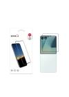 Galaxy Z Flip 7 Zore Kenarları Kırılmaya Dayanıklı Cam Ekran Koruyucu