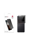 Galaxy Z Flip 7 Zore New 5D Privacy Temperli Ekran Koruyucu