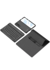 Galaxy Z Fold 4 Kılıf Standlı Bluetooth Klavyeli Zore Kıpta Keyboard Set Kılıf