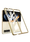 Galaxy Z Fold 4 Kılıf Zore Full Camlı Kıpta Kapak
