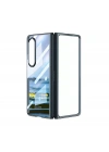 Galaxy Z Fold 4 Kılıf Zore Full Camlı Kıpta Kapak