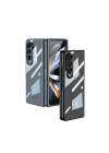 Galaxy Z Fold 4 Kılıf Zore Full Camlı Kıpta Kapak