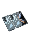 Galaxy Z Fold 4 Kılıf Zore Full Camlı Kıpta Kapak