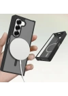 Galaxy Z Fold 6 Kılıf M-Safe Şarj Özellikli Kamera Korumalı Zore Lunex Kapak