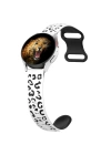 Gear S2 Zore KRD-140 20mm Silikon Kordon Strap Kayış