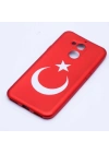 General Mobile 8 Kılıf Zore Bayrak Silikon