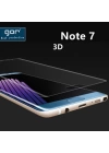 Gor Galaxy Note 7 Fan 3D Kavisli Darbe Emici Full Ekran Koruyucu 2 Adet Set