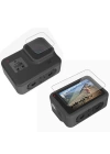 GOR Gopro Hero 8 2in1 Darbe Emici Ekran Koruyucu 2 SET