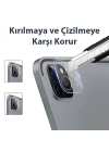 GOR iPad Pro 11 İPad Pro 12.9 2020-2021 3D Cam Kamera Koruyucu 2 SET