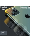 GOR İPhone 11 6.1 inch (2019) Tempered Kamera Koruma Cam 2adet Set