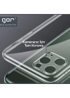 GOR İPhone 11 Pro 5.8 inch (2019) Kamera Korumalı Şaffad Silikon Kılıf