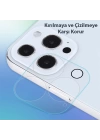 GOR İPhone 13 Pro 13 Pro Max 3D Tempered Cam Kamera Koruyucu 2Adet Set