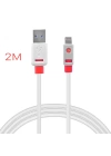 Griffin Flat Usb Kablo 2metre İPhone 11-11Pro XS XR-8-7