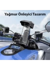 Hoco H31 Wild Wolf 360° Dönebilen Yağmur-Güneş Korumalı Motosiklet-BisikleTelefon Tutucu