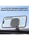 Hoco H35 360° Dönebilen Torpido Üstü Magsafe Manyetik Araç İçi Telefon Tutucu