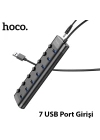 Hoco HB40 7xUSB 2.0 Anahtarlı USB Hızlı Şarj ve Veri Okuyucu